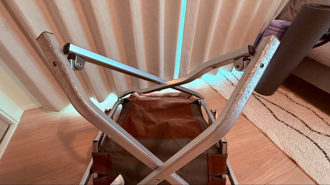 スノーピーク　ローチェア　ブラウン