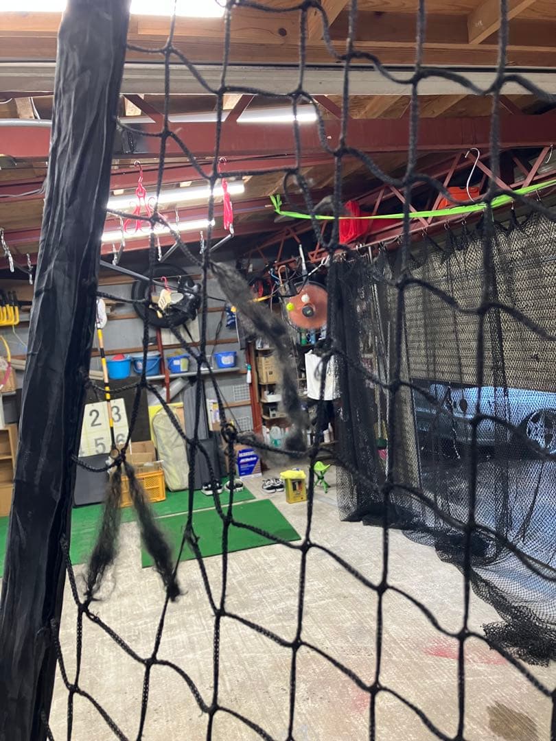 FIELDFORCE バッティングネット 大型 黒 ３ｍ×3m