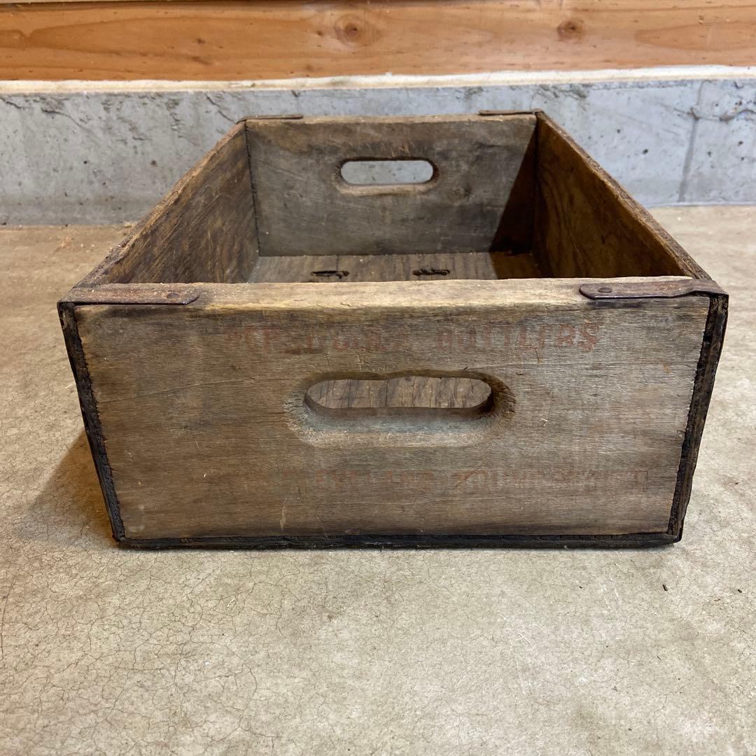 アメリカヴィンテージ　木製飲料箱　ペプシ