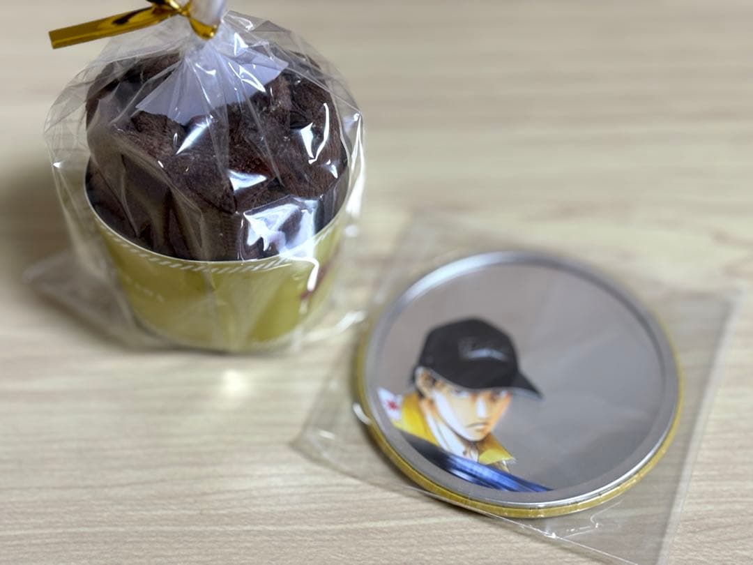 真田弦一郎 カップケーキタオル 缶ミラーセット テニプリ テニスの王子様