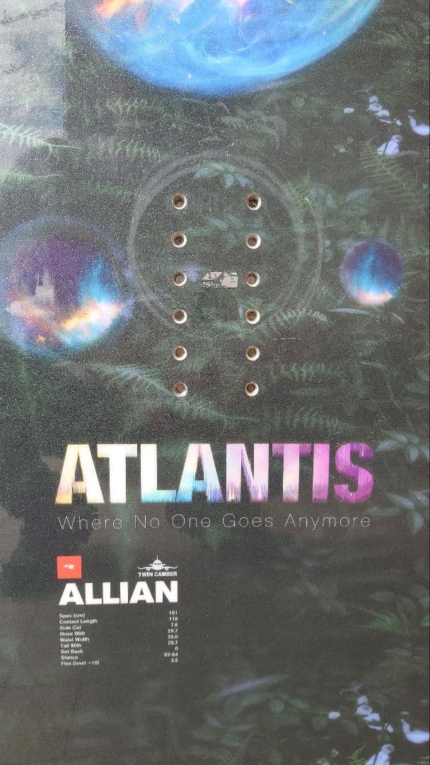 アライアン アトランティス 19-20 スノーボード 151cm