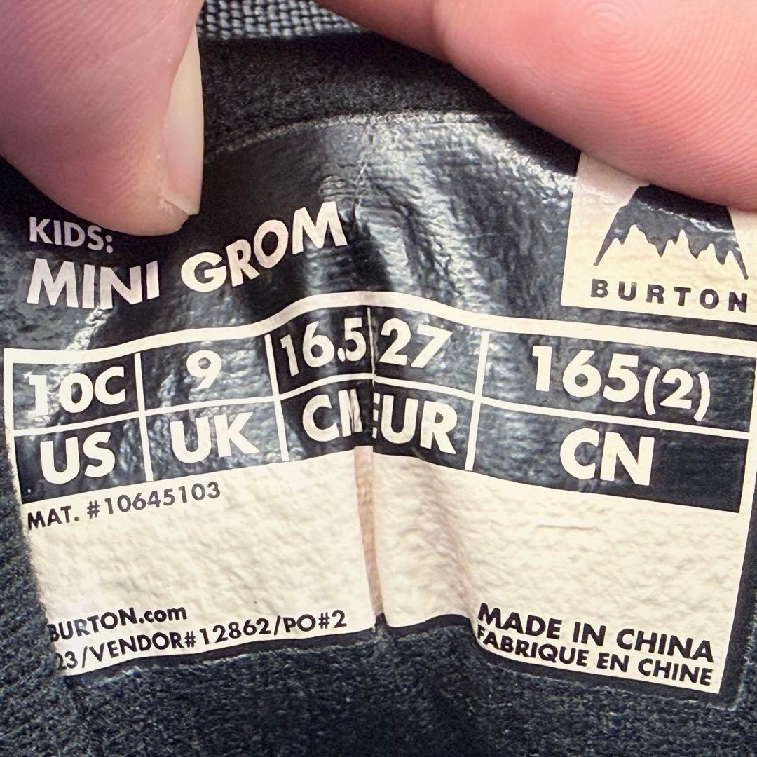 BURTON バートン スノーボード ブーツ キッズ ミニグロ