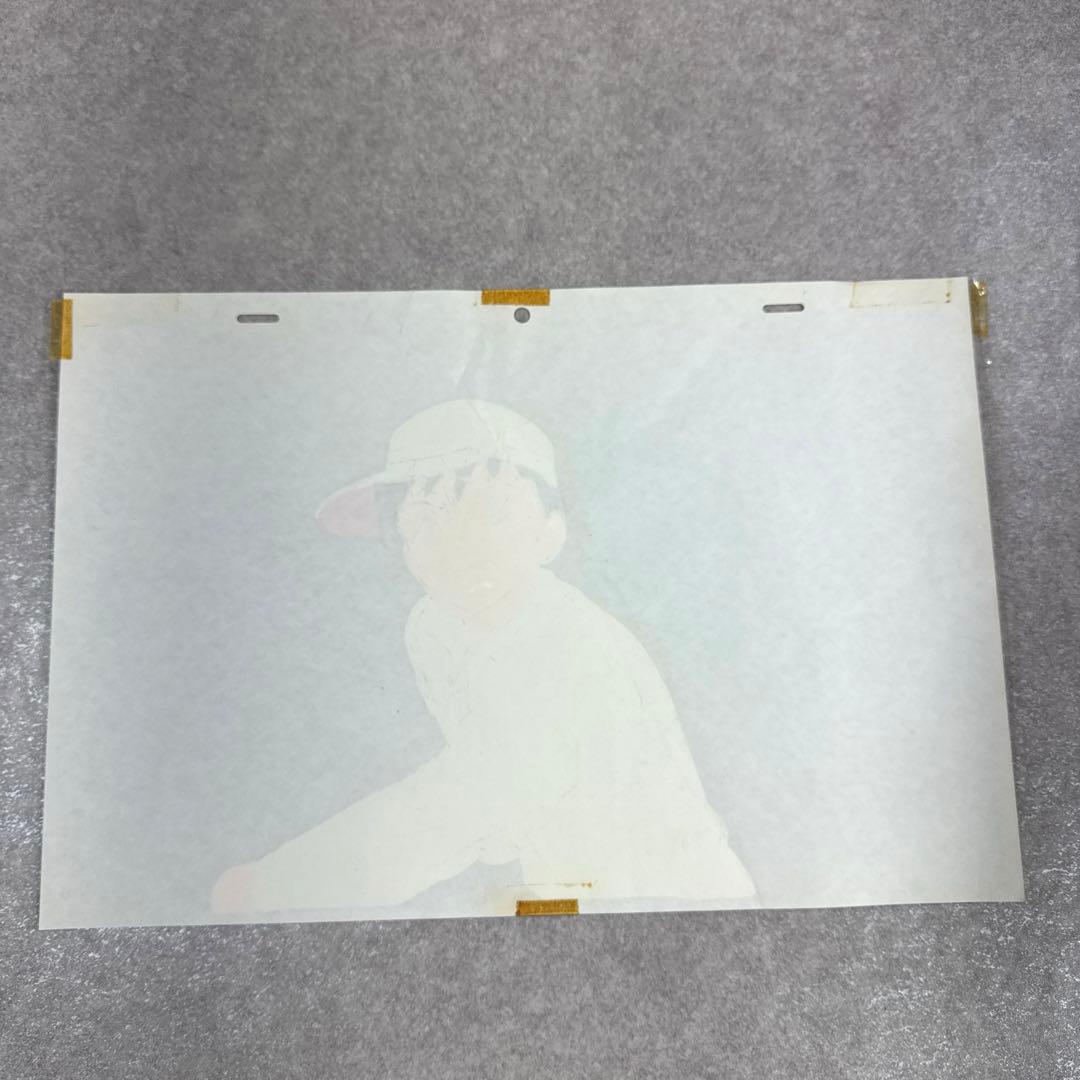 希少 おもひでぽろぽろ 広田秀二 セル画 12-73 A29 END ジブリ