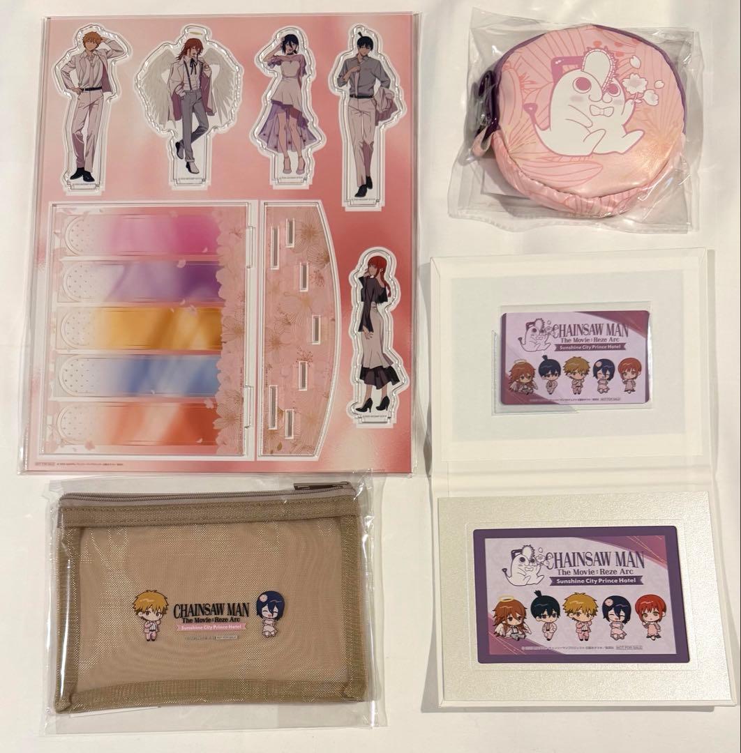 チェンソーマン プリンスホテル デンジ レゼ コラボルーム アメニティ