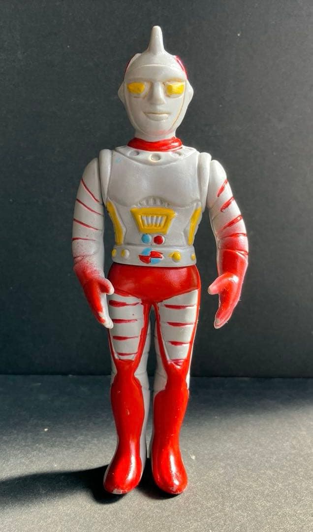 ジャンボーグA　パチ　ミドルサイズ　ソフビ　フィギュア　1973年製