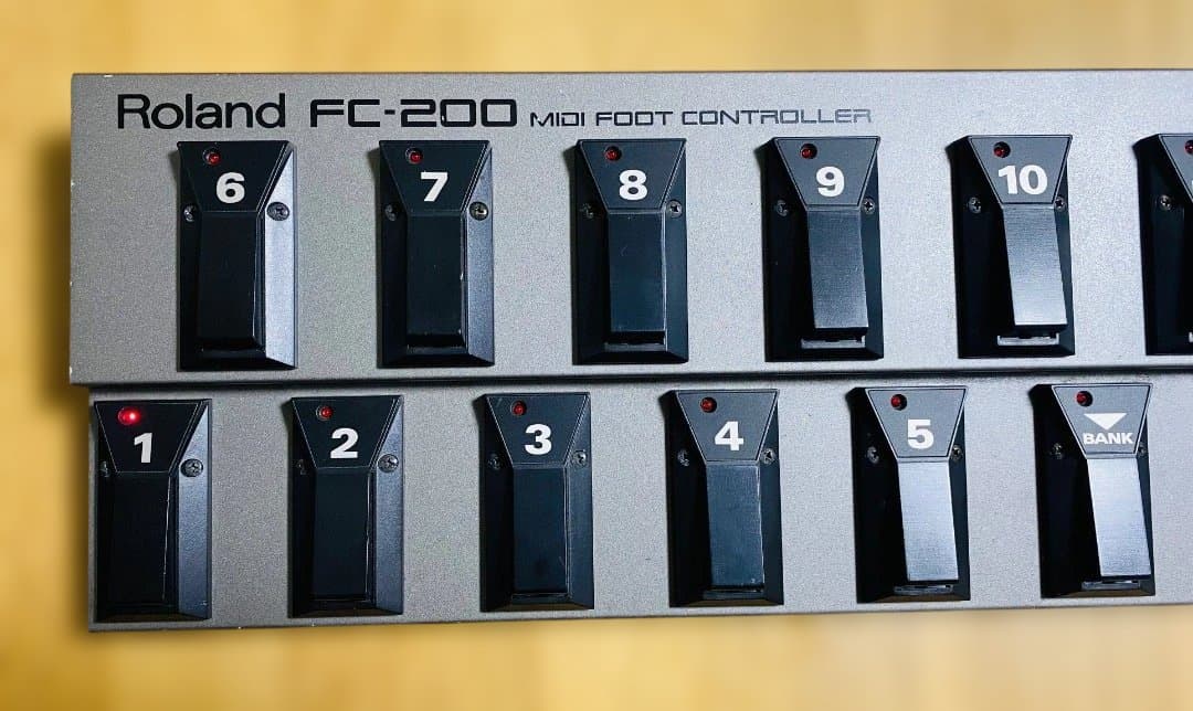 DTM・DAW Roland FC-200 MIDI Foot Controller