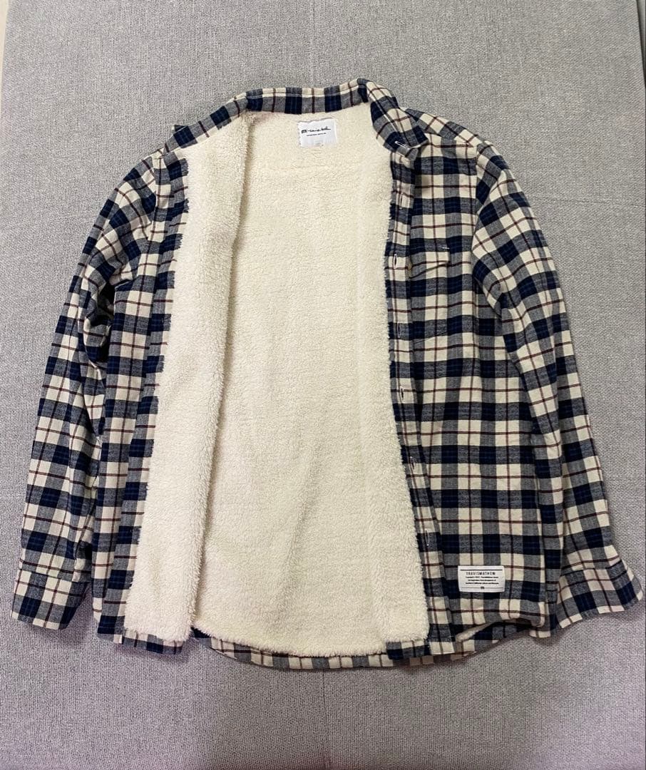 トラヴィスマシュー　裏ボア ネルシャツ　防風　防寒Travis mathew