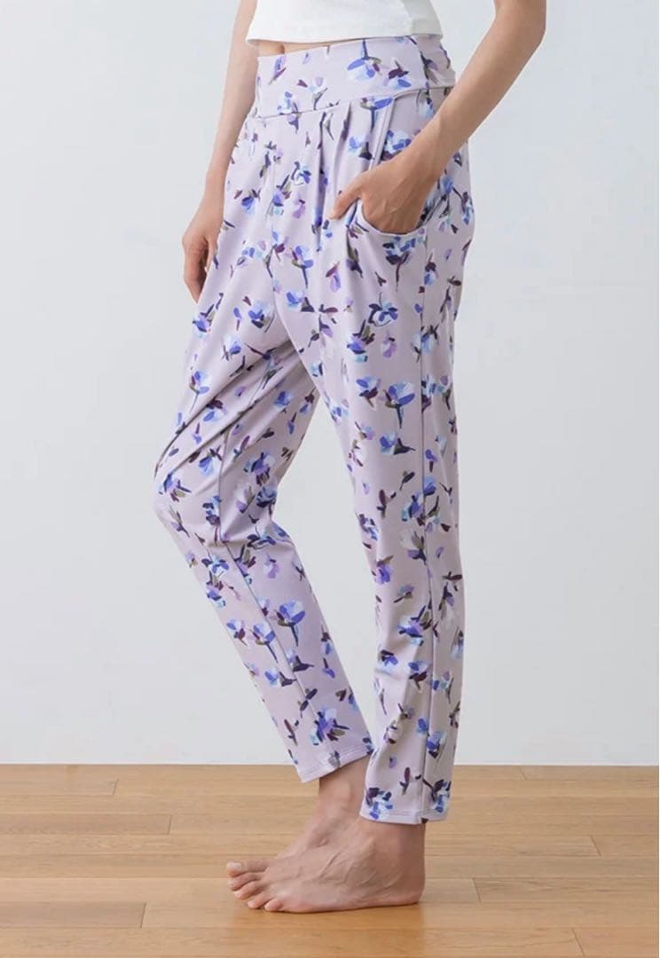 SUKALA ローズプリントジョガーパンツ ヨガ　ピラティス