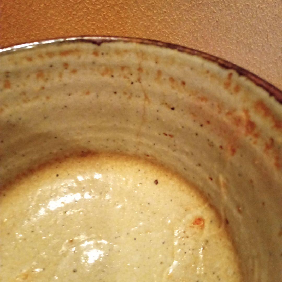 【真作 特別価格】河井寛次郎 花碗 (紅葩識箱付属)