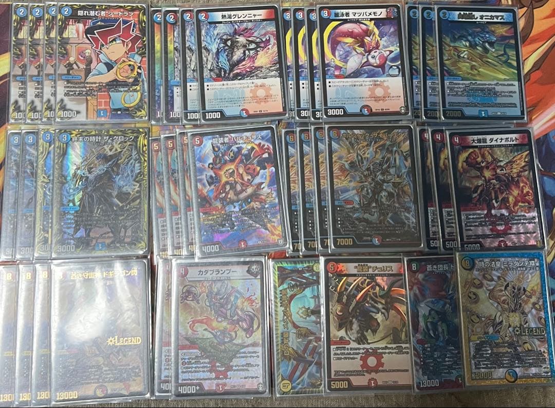 デュエルマスターズ　引退品　11デッキ　約7000枚　　早い者勝ち