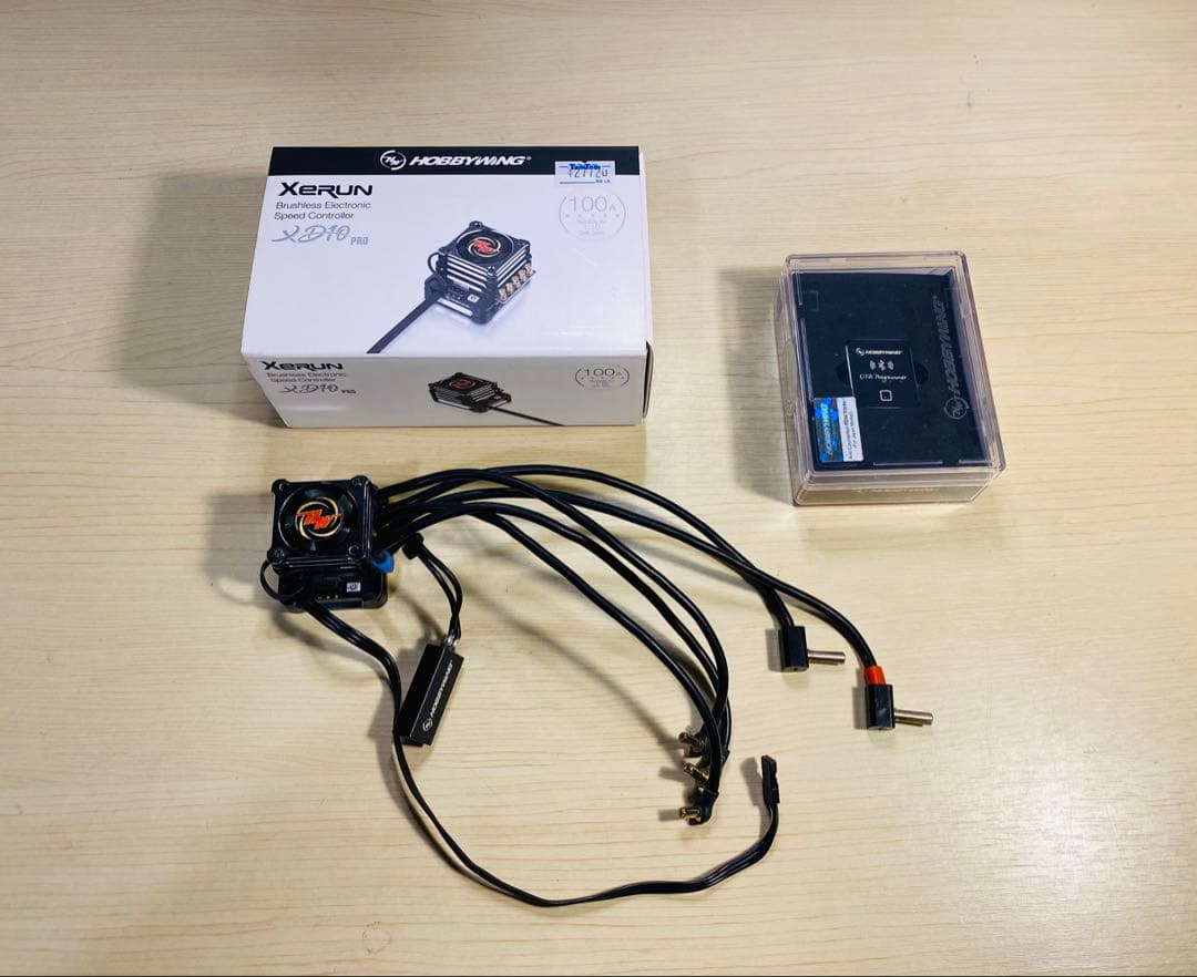HOBBYWING XERUN XD10 PRO　ESC　OTAプログラマー付