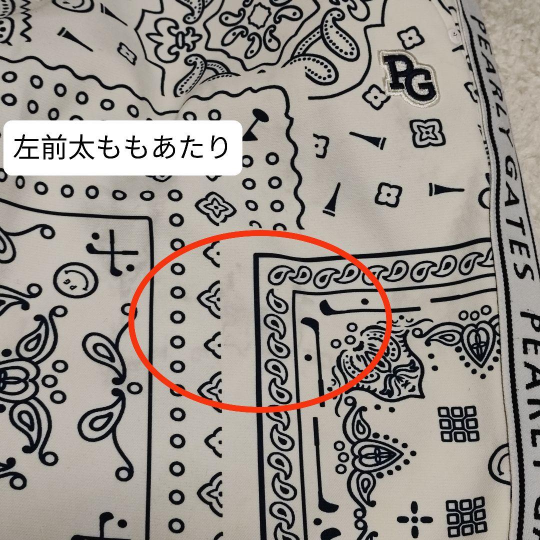 PEARLY GATES　パーリーゲイツ　ゴルフウェアー　バンダナ柄　サイズ6