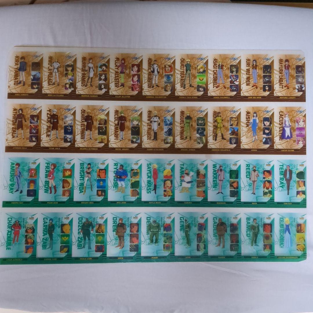 ガンダム プラスチックパネル　機動戦士ガンダム　ガンダムSEED　原板