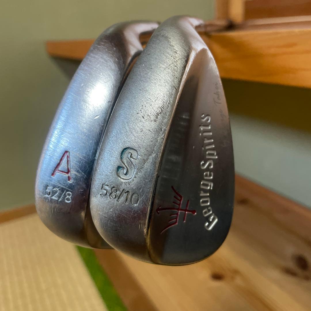 ジョージスピリッツ　ウェッジ　52,58 2本セット　ダイナミックゴールド