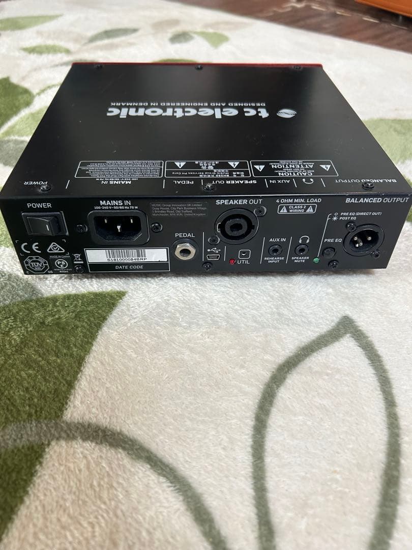tc electronic BH250 ベースアンプ ヘッド