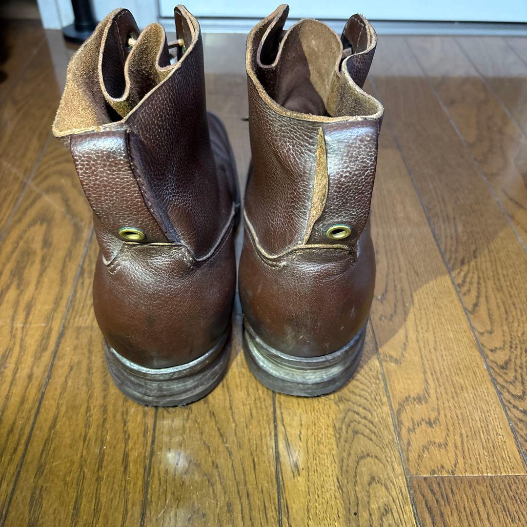 スウェーデン軍　実物　コンバットブーツ　軍靴　ヴィンテージ　ワークブーツ　50s