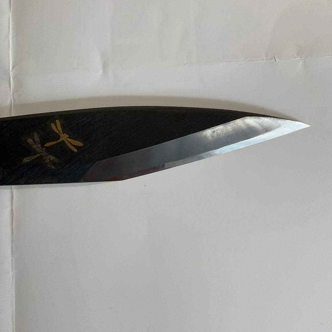 刀匠　藤安将平作　花小刀一口　平成十三年秋の作