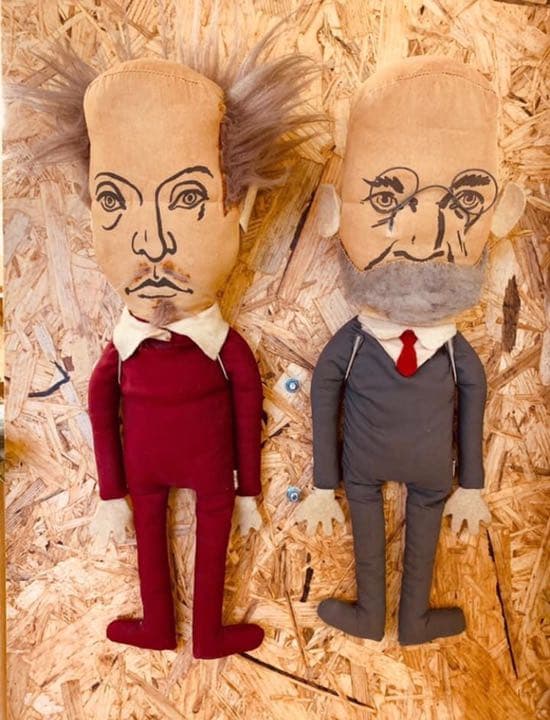 USA greatnik dolls (アンティーク・ドール) ２体セット