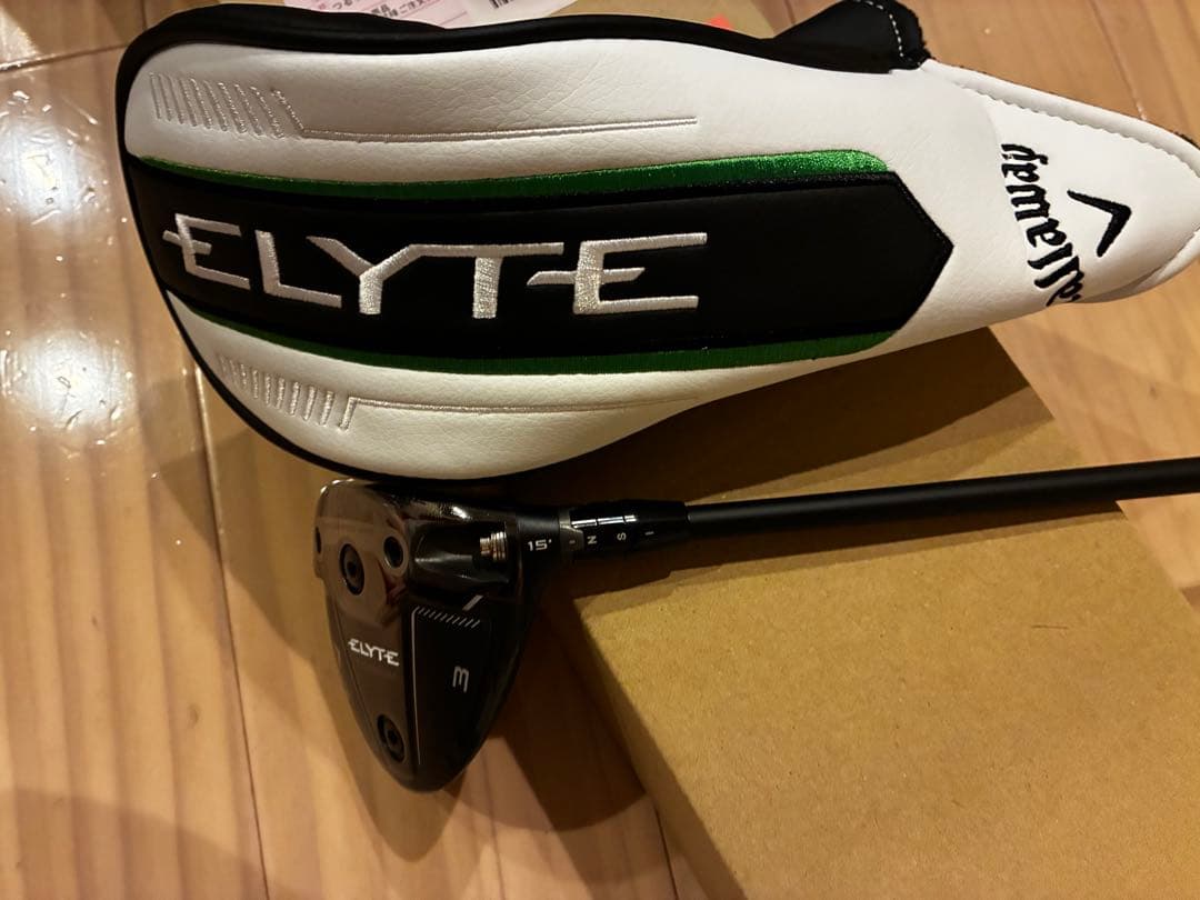 ★フジクラシャフト付き　ELYTE TITANIUMフェアウェイウッド