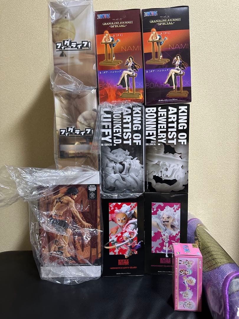 ワンピース　フィギュア＋マット　11個　まとめ売り