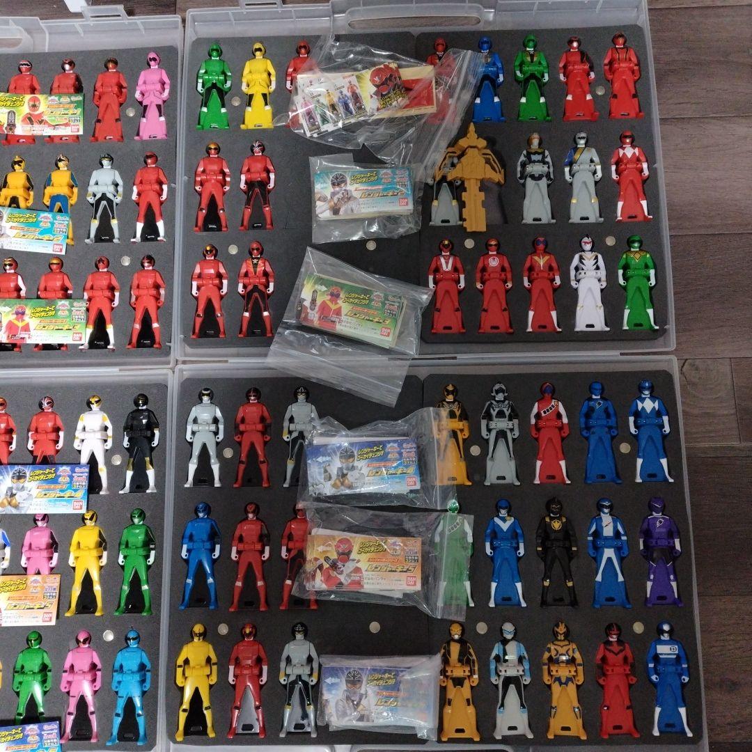 レンジャーキーセット　ガチャ　食玩　01.02.03.04.05.1-7　貴重品