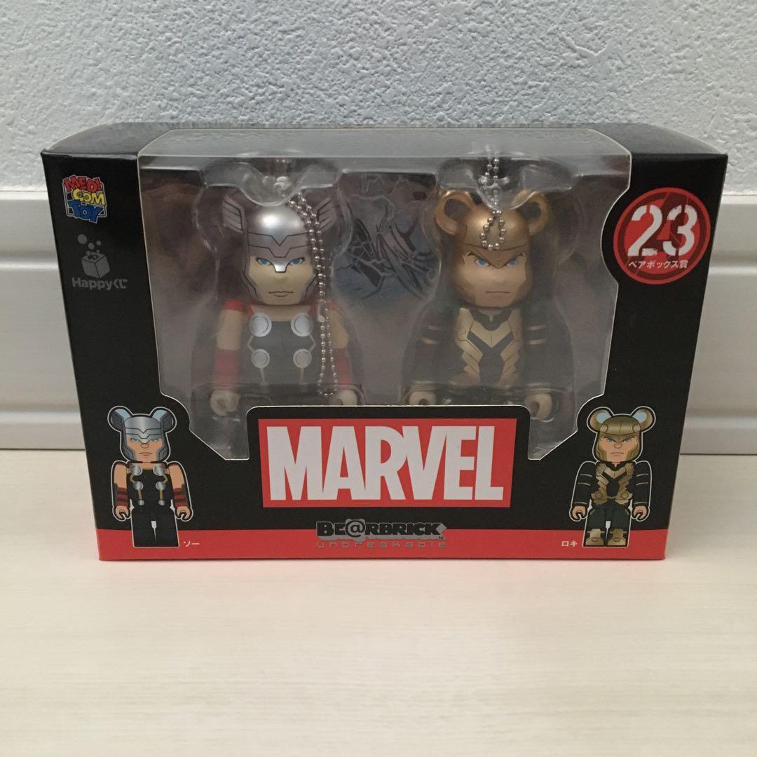ベアブリック 新品　アイアンマン　ペアボックス　5種 コンプリートセット