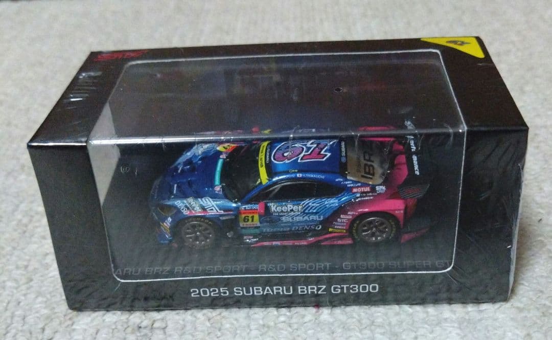 ミニカー SUBARU BRZ R&D SPORT GT300 2025