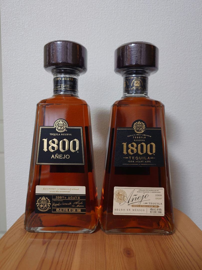 1800 アネホ Añejo Tequila 750ml 40% 2本セット
