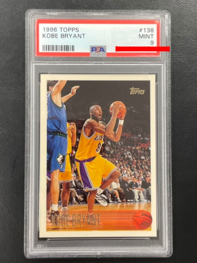 【NBA】Kobe Bryant 1996 Topps #138RC PSA9