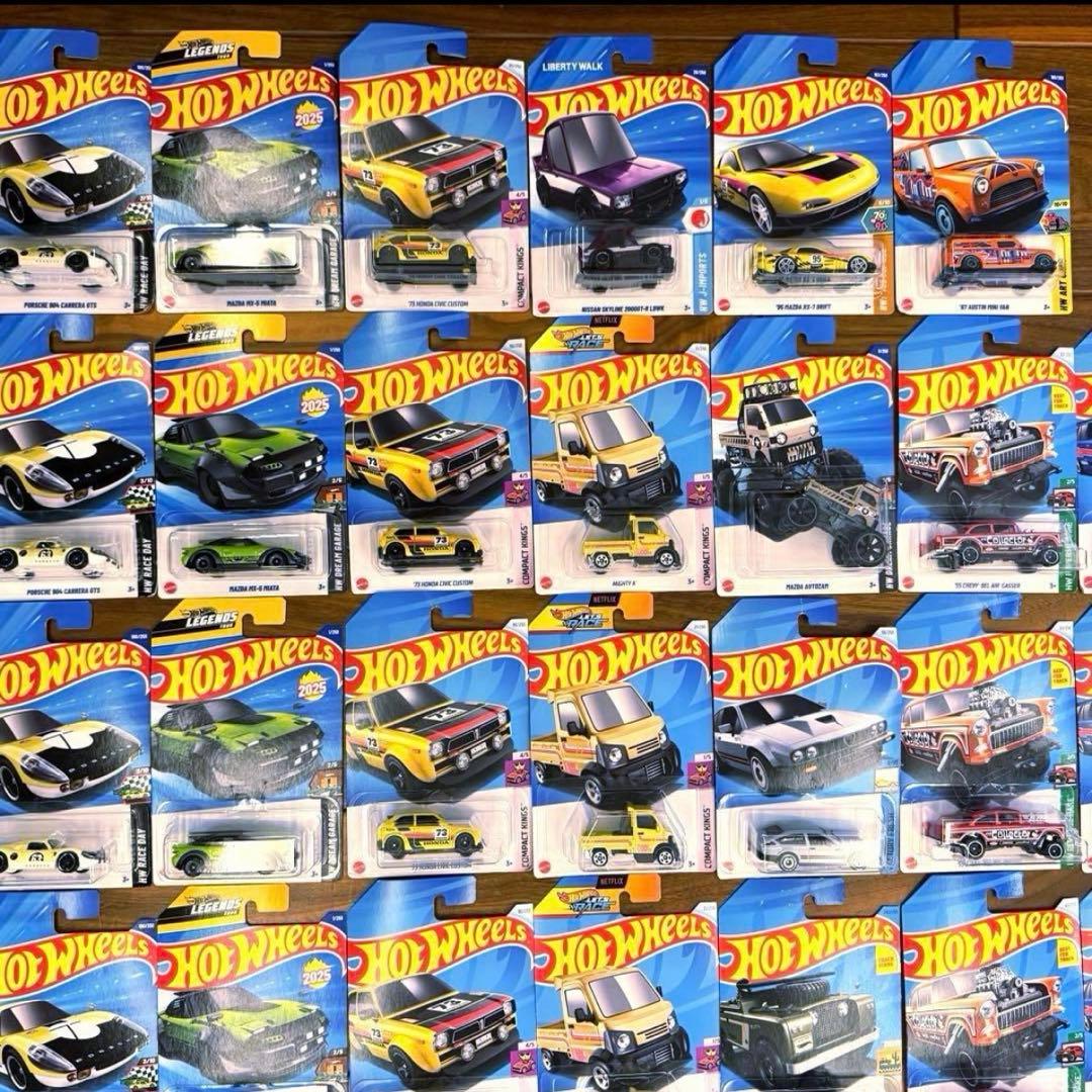 ホットウィール　まとめ売り 100個　日産　GT-R ポルシェ　GTS RX7