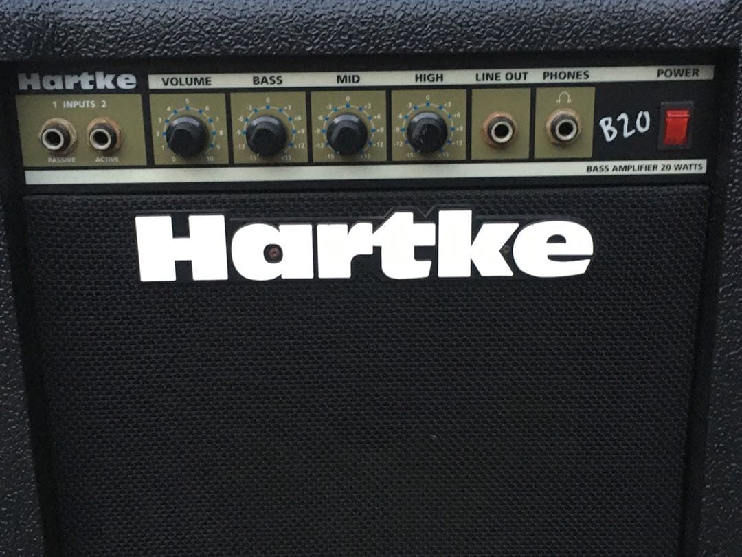 Hartke B20 ベースアンプ 音抜群 ハートキー BASS AMP 良音