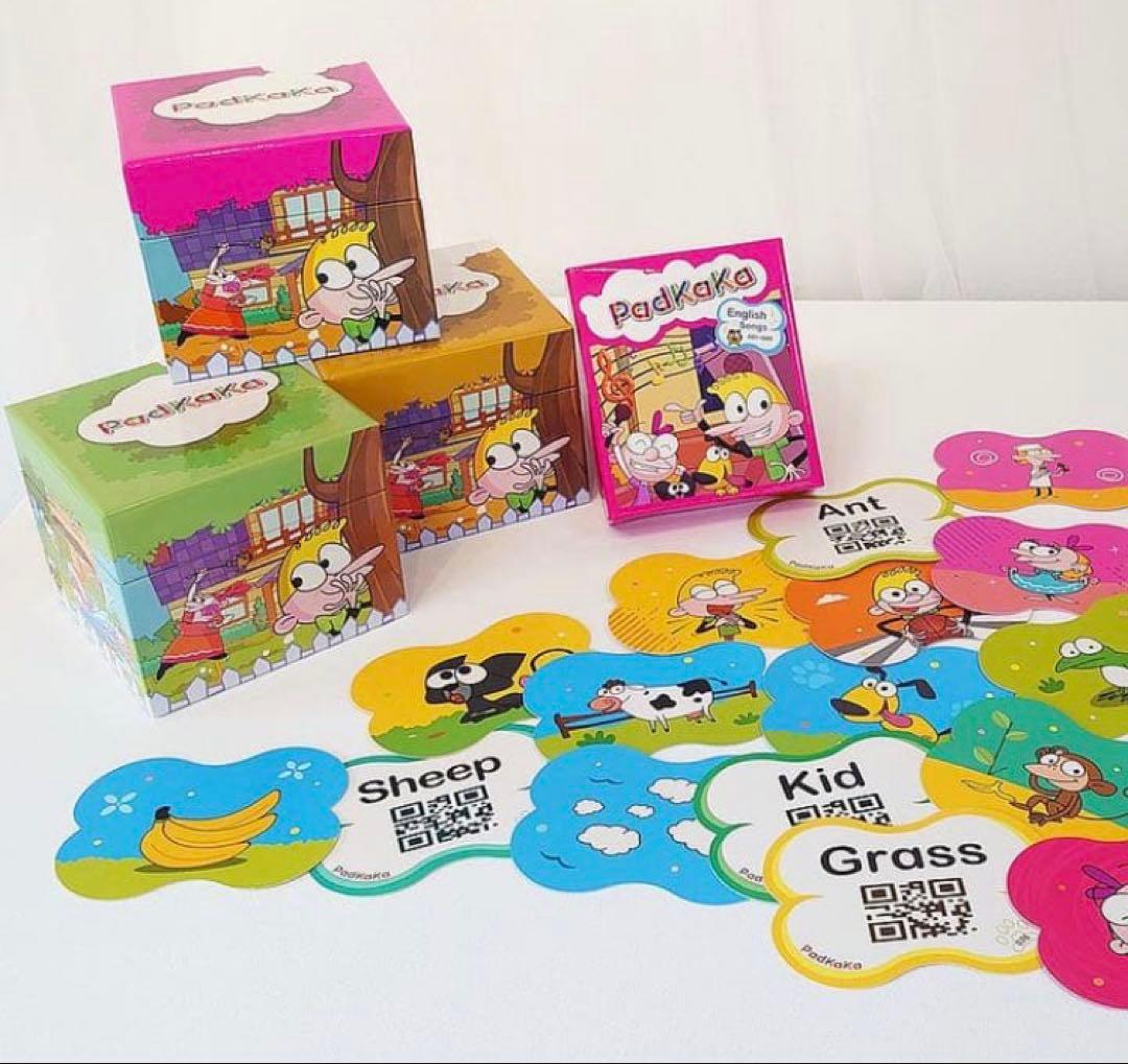 単語カード　幼児・子ども用　英語教材『PadKaKa（パッドカカ）』新品！
