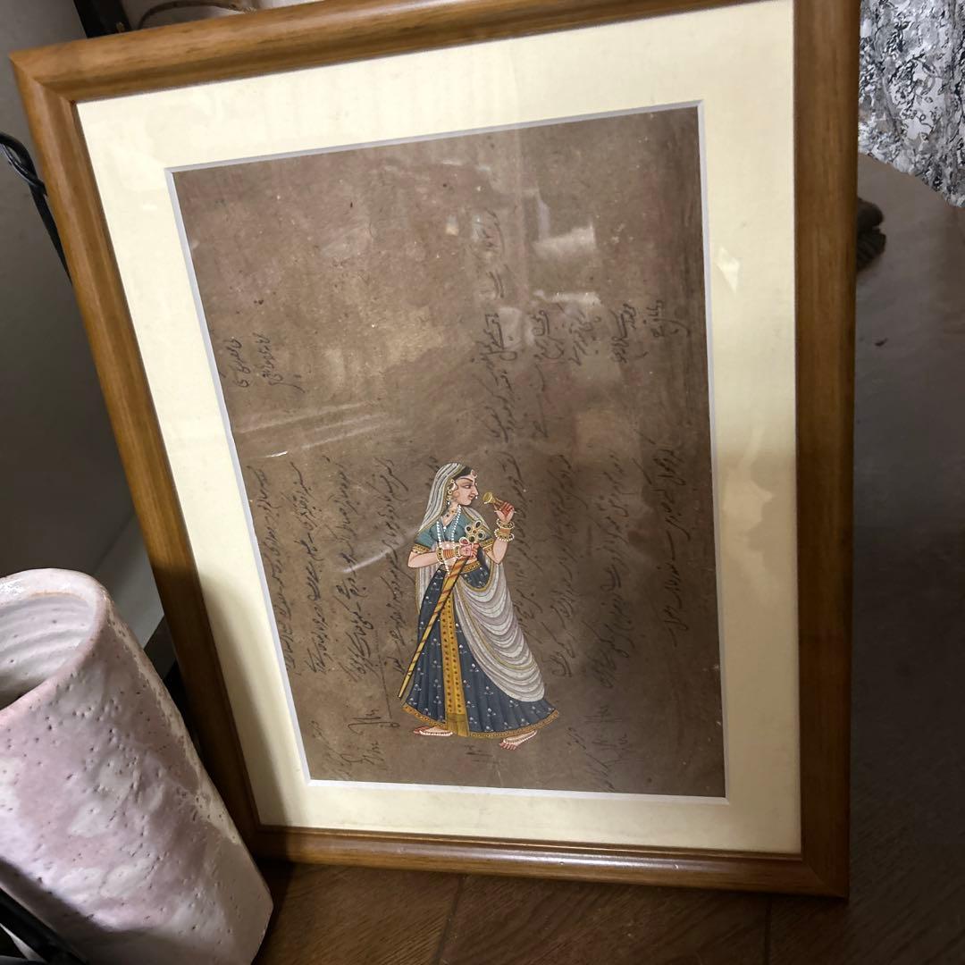 細密絵画　モハメド・イラシャフ・アリ・カーン・ゴーリ アート