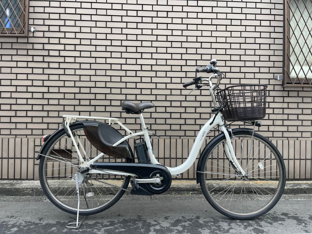 12.3ahヤマハパス電動アシスト自転車26インチ