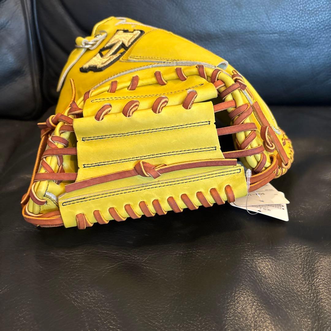 新品　硬式　ハイゴールド　キャッチャーミット　ハタケヤマ