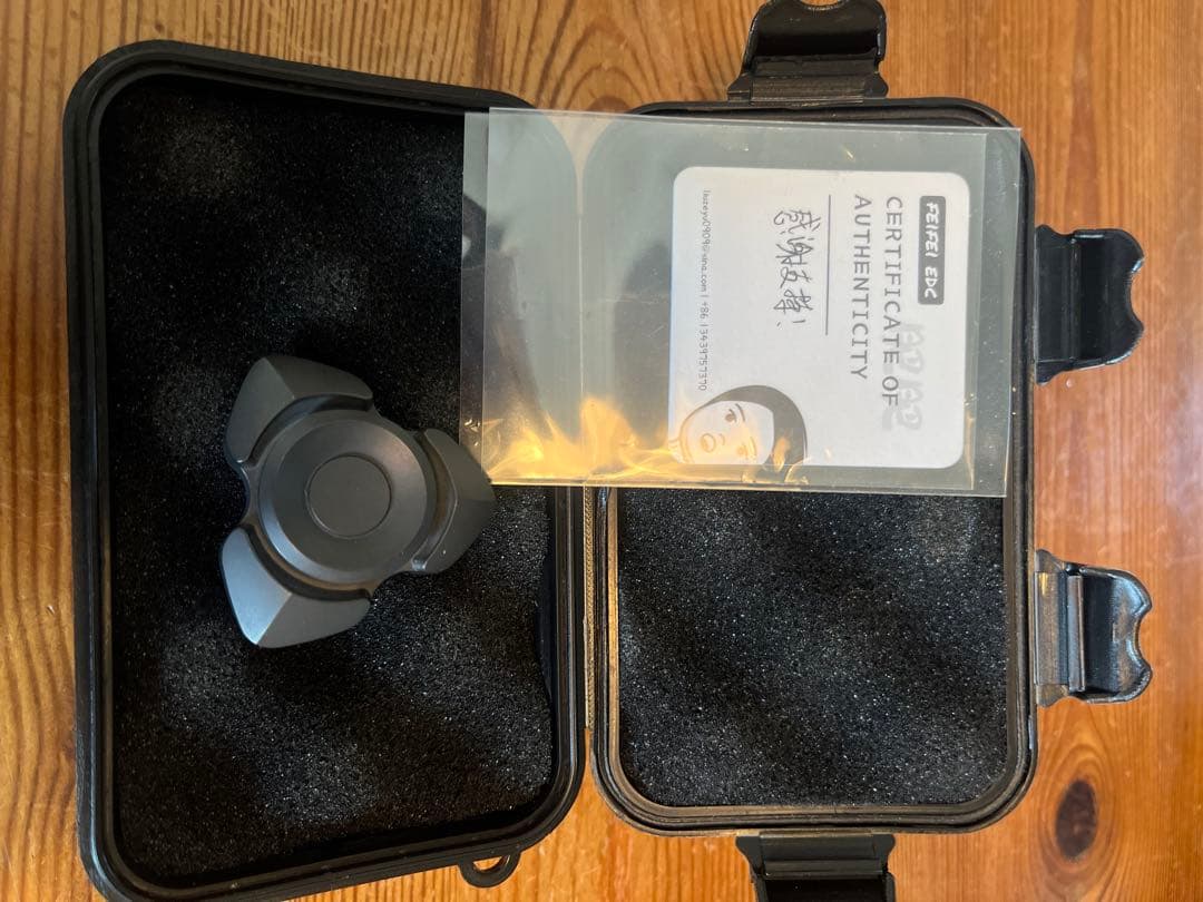 FeiFei EDC/Renger(Zilc)ハンドスピナー フィジェットトイ