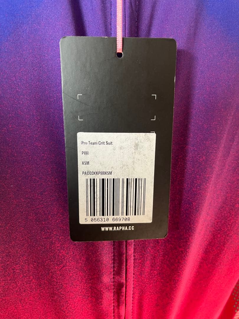 Rapha Pro Team Crit Suit xsワンピース 新品 ラファ