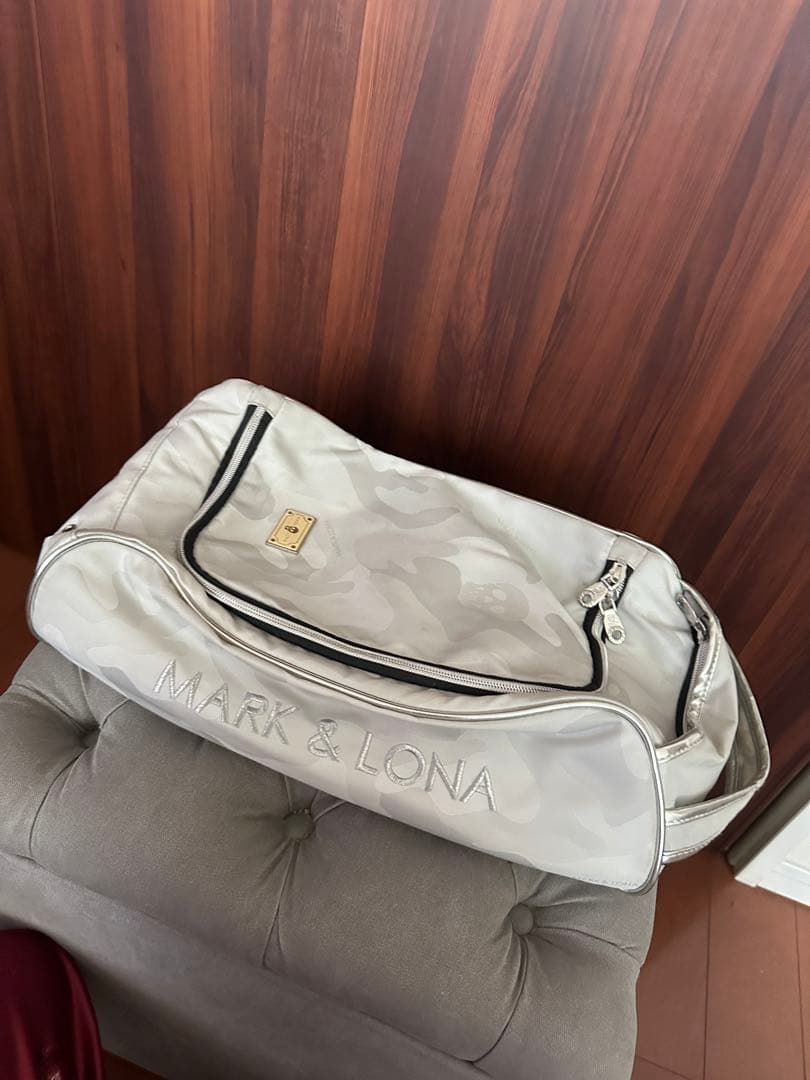 MARK & LONA シューズケース 迷彩柄