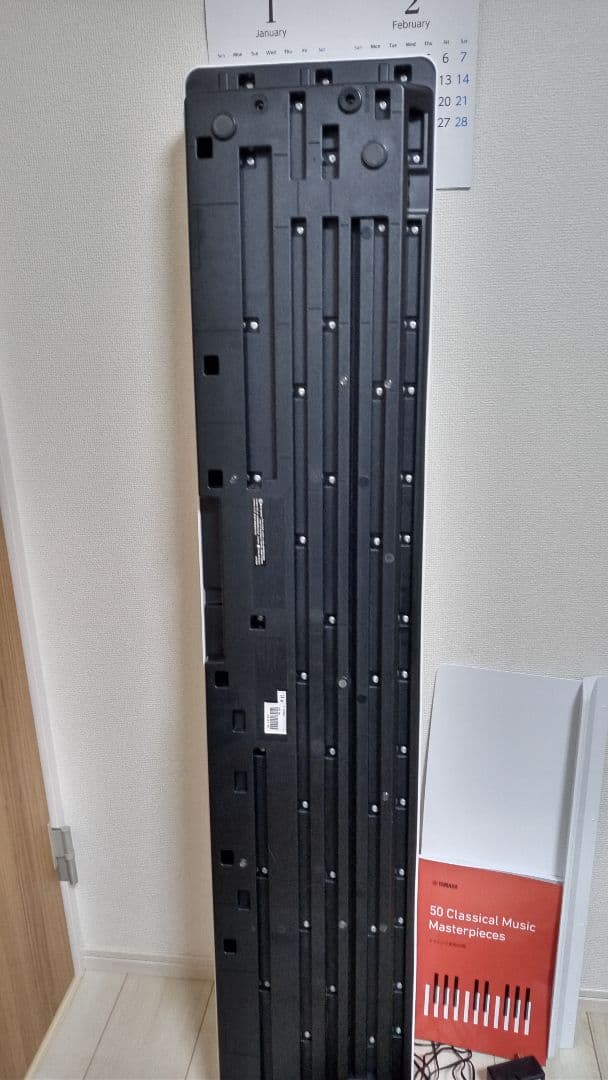 YAMAHA 88鍵盤・電子ピアノP-225 ホワイト24年製