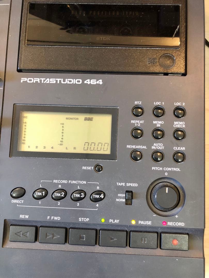 ジャンク TASCAM PORTASTUDIO 464 カセットテープ　MTR