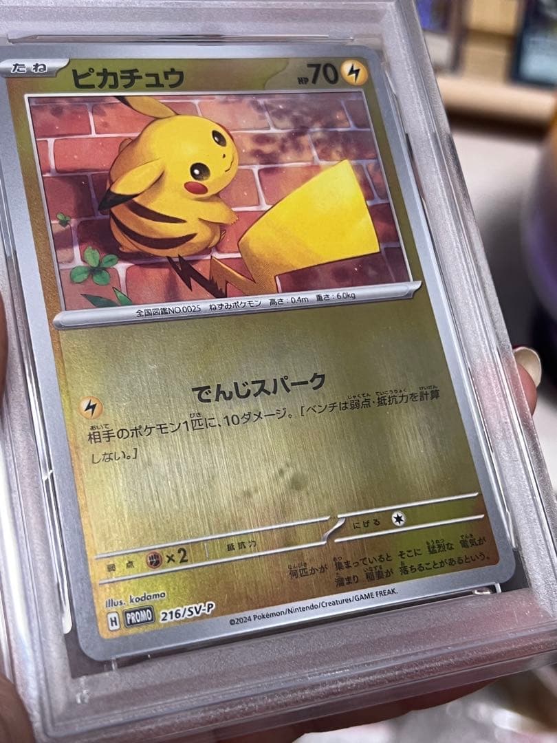 【PSA10】ピカチュウ 216/SV-P