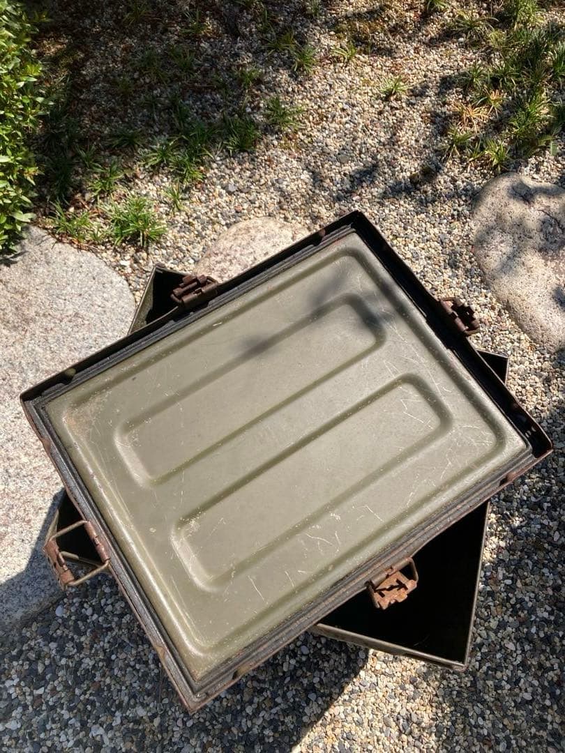 米軍 アンモボックス アンモ缶 弾薬箱 ヴィンテージ ミリタリー 軍幕