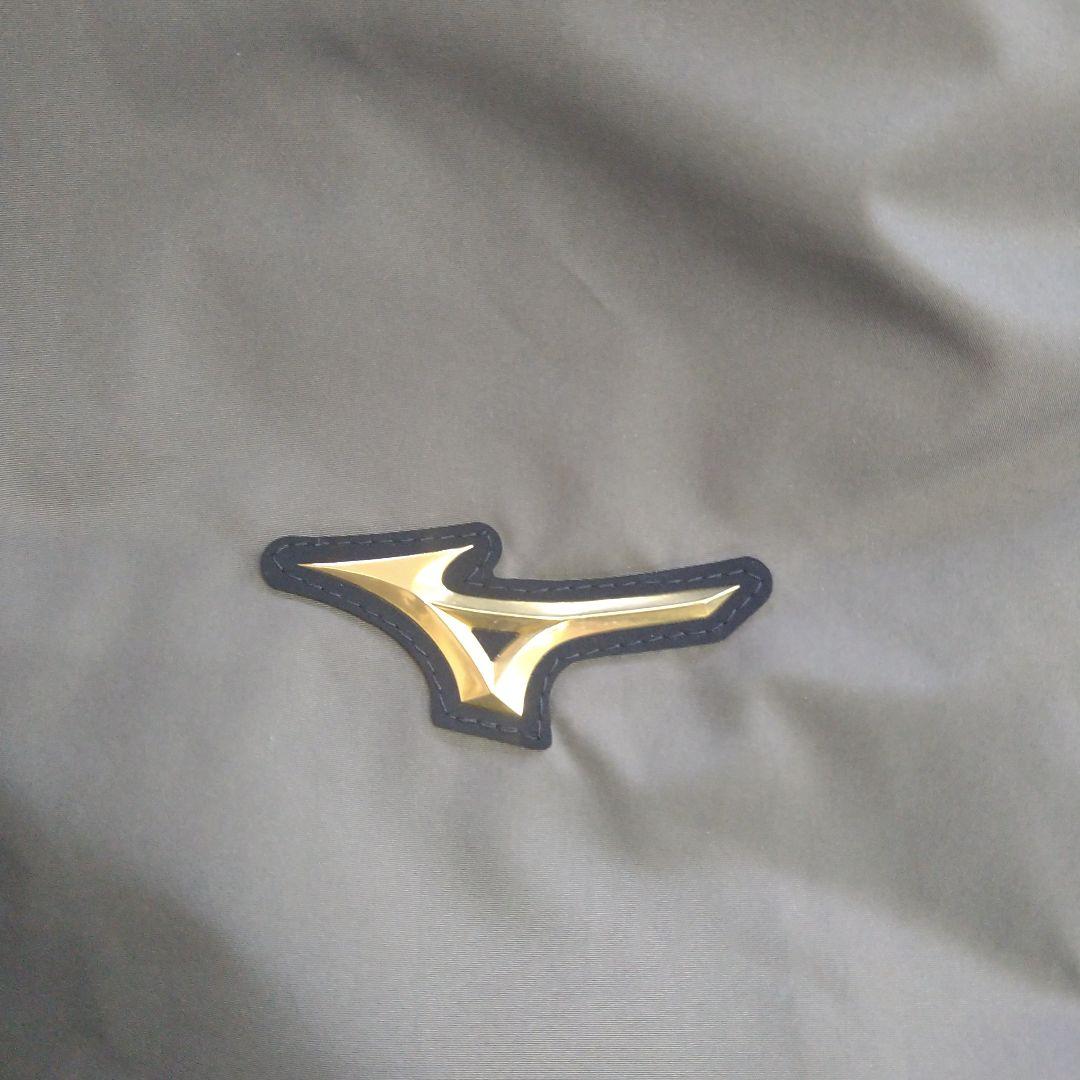 MizunoPro グラウンドコート　リバーシブル　黒、 オリーブグリーン