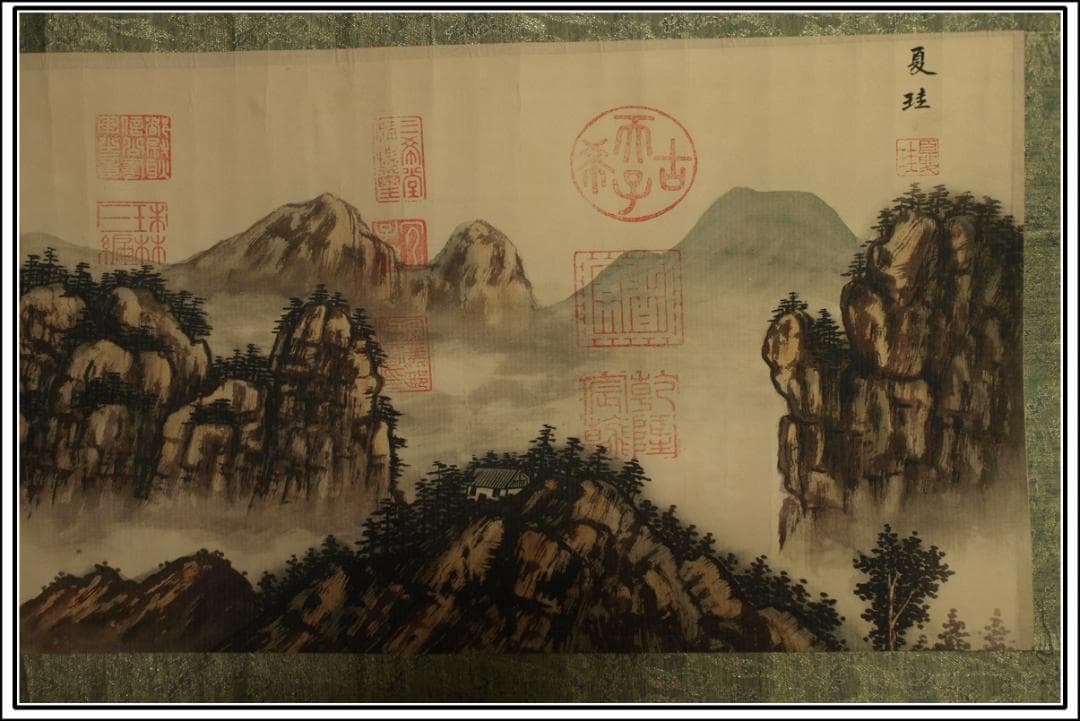 中国宋時代の掛軸　激安骨董品　肉筆保証　博物館保管品 BD429A11-7