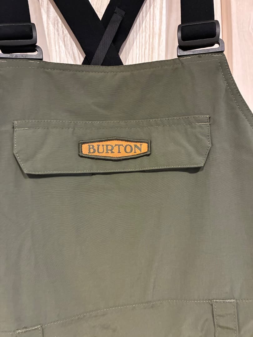 BURTON スノーボードオーバーオール オリーブグリーン