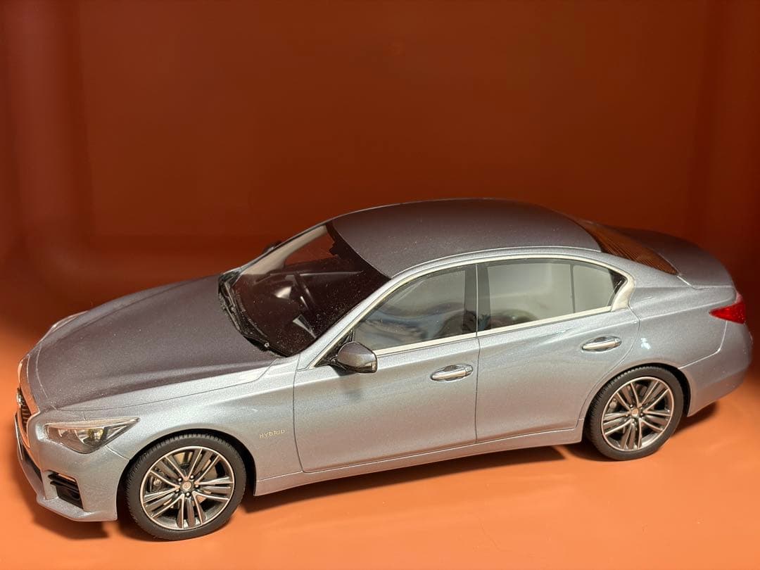 V37スカイライン350GT 1/18 HAGANEブルー 京商