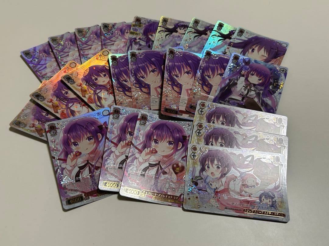 ごちうさ ヴァイス GUR 173枚セット　チノエンヴィその他