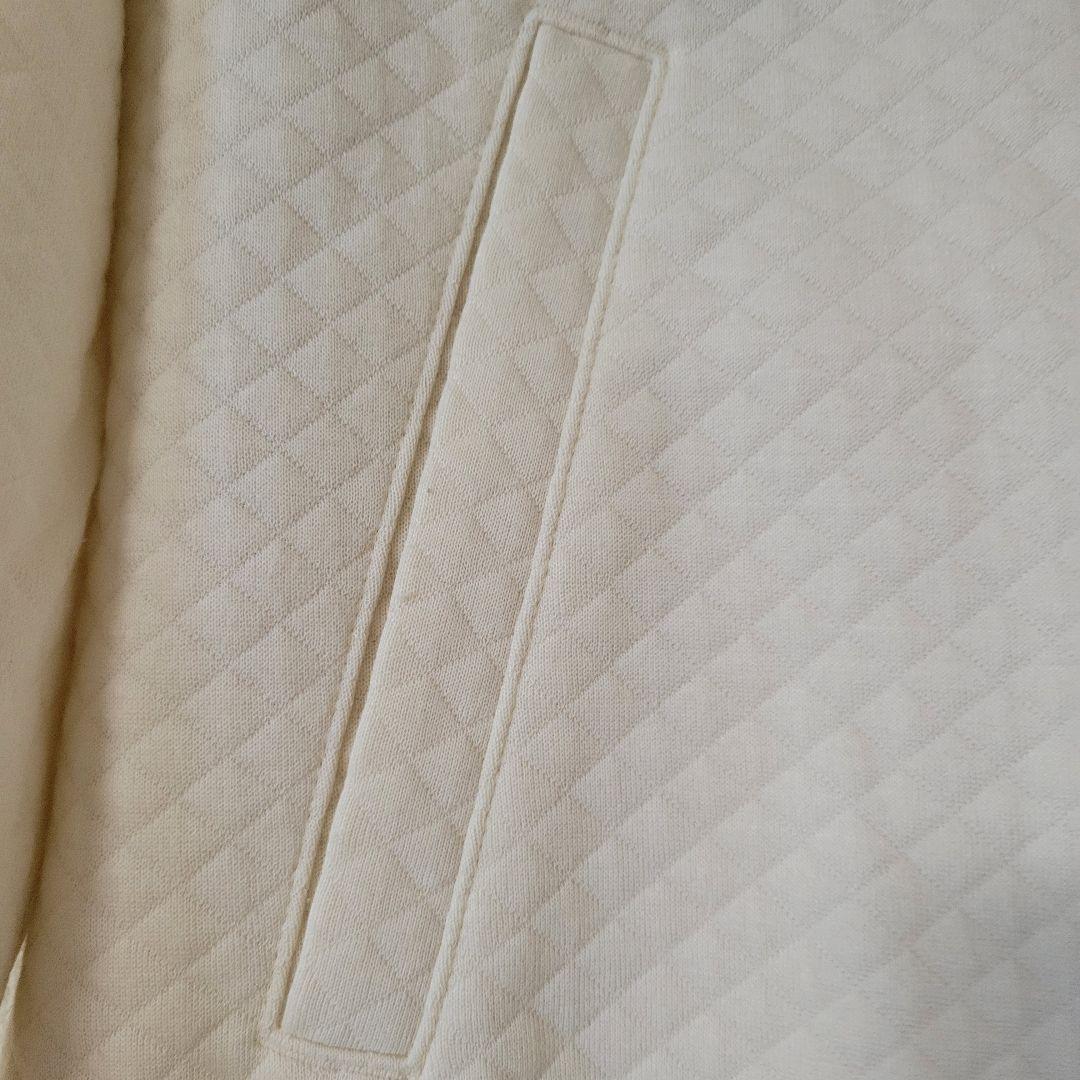 入手困難 美品 プリンス アイボリー キルティングパーカー フリースフード付き