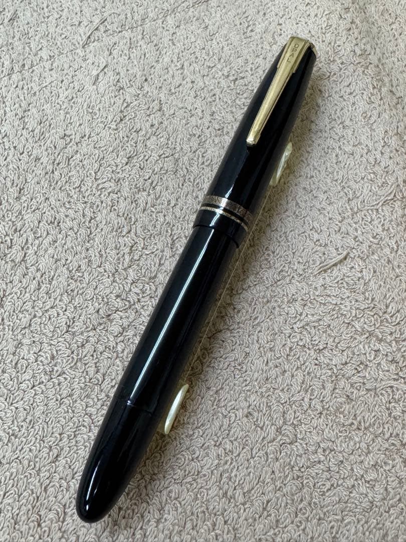 オパール万年筆　14k 漆塗り