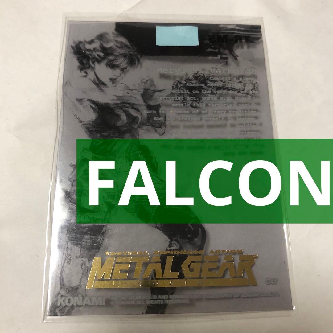 その他 L GEAR SOLID TRADING CARD FALCON 047